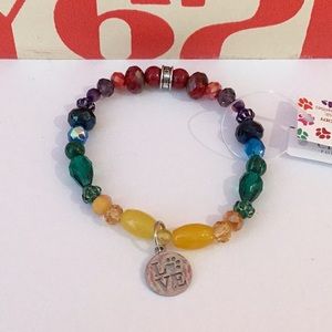 Chavez for Charity Dog Charm Bracelet, NWT